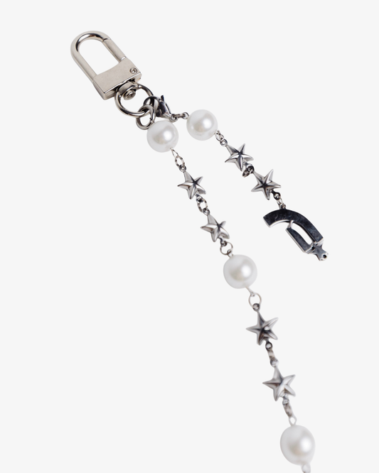 STAR PEARL KEYCHAIN.